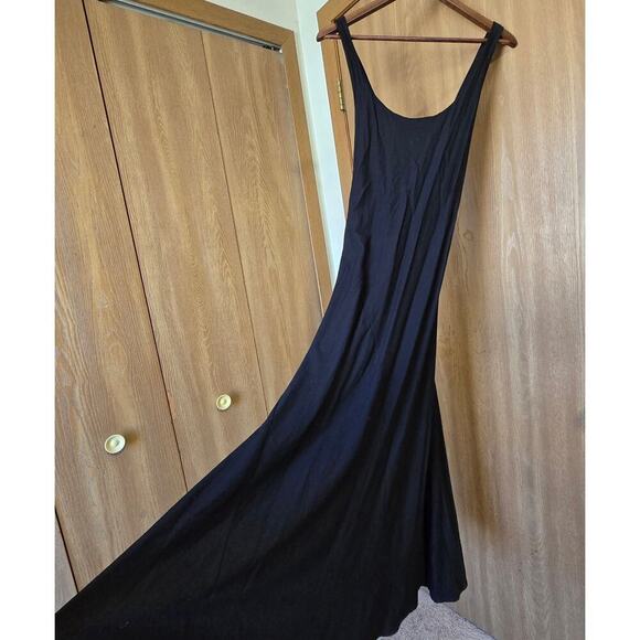 Eileen Fisher Cross Back Strap Midi Dress - Picture 4 of 11